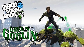 ULTIMATE GREEN GOBLIN MOD!! (WIP) | GTA 5 - Playing With Mods (GTA 5 PC Gameplay
