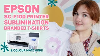 Epson SureColor F100 Sublimation Printer | Brand Colour Matching on a Mac &amp; T-Shirt Designs