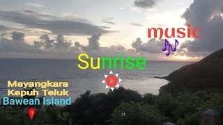 Kepuh Teluk's Enchanting Dawn: Embracing the Beauty of Bawean Island | Mayangkara | Sunrise screenshot 2