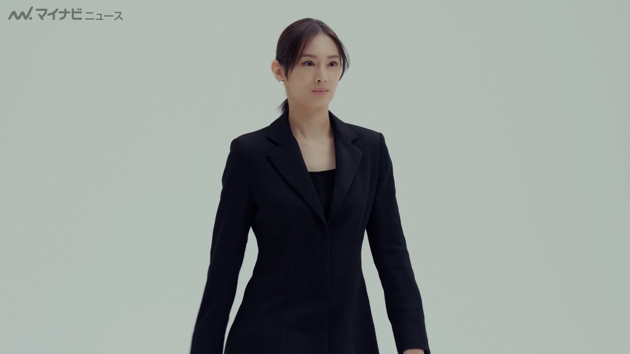 北川景子、エレガントな黒コーデで大人の魅力が光る 三菱重工新CM＆メイキング・インタビュー公開
