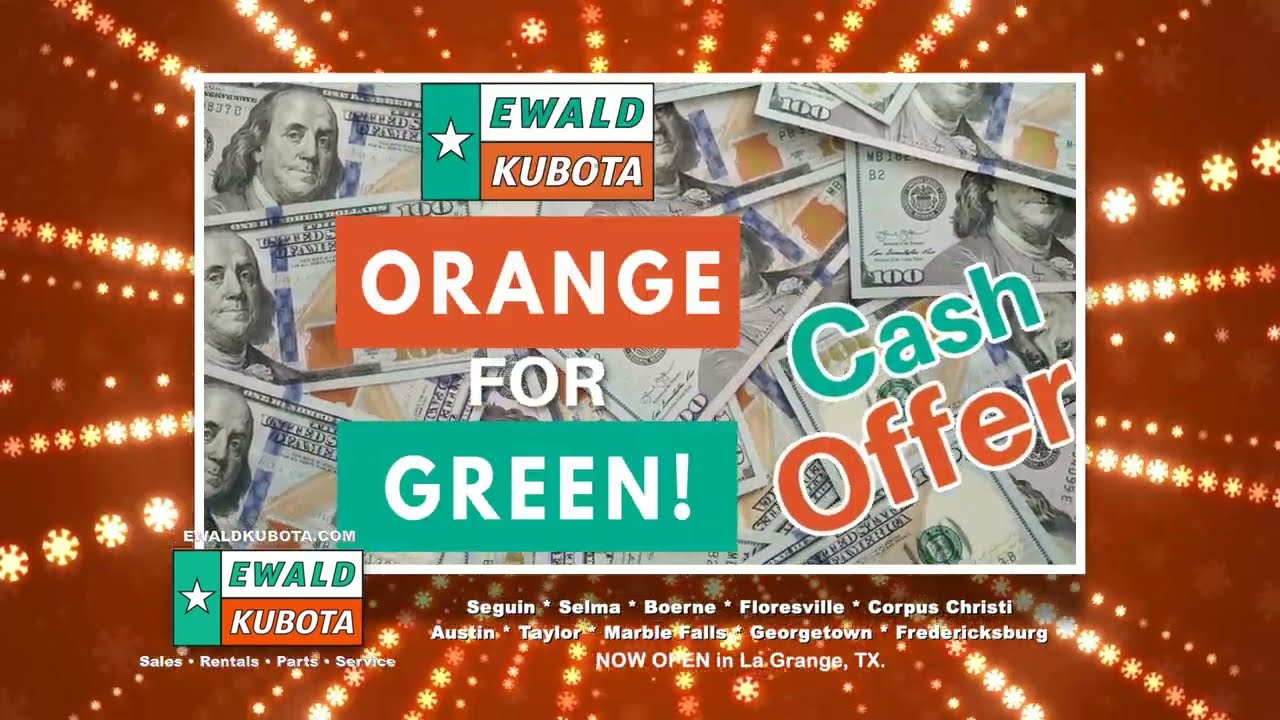 Trade Orange for Green $$$ !