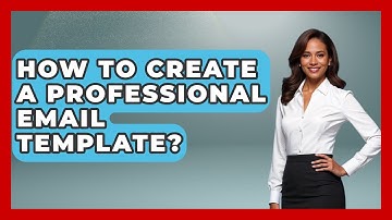 How To Create A Professional Email Template? - Job Success Network