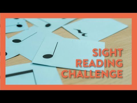 Try Our Easy Sight Reading Challenge