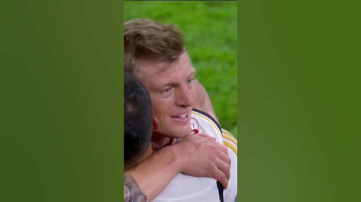HASTA LAS LÁGRIMAS: TONI KROOS SE DESPIDIÓ DEL BERNABÉU | #Shorts