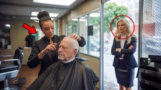 Hairdresser Fired for Giving Free Haircut to Veteran, Freezes When Mayor Shows Up Next Day