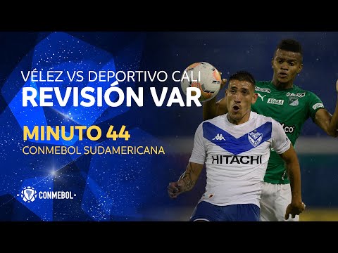 Sudamericana | Revisión VAR | Vélez vs Deportivo Cali | Minuto 44