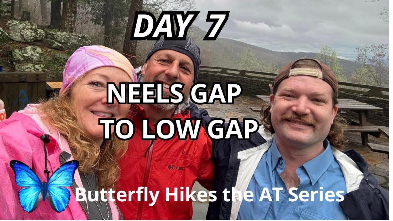 🦋Day 7: Hiking the Appalachian Trail | Neels Gap to Low Gap Selter