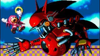 Knuckles' Chaotix (32X) All Bosses (No Damage)