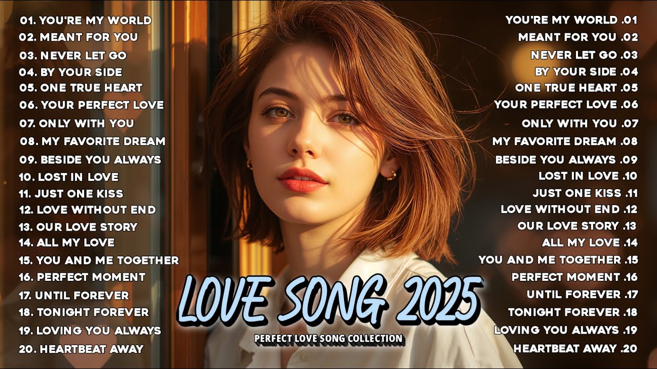 Romantic Chill Love Songs 2025 🌙 Soft, Sweet & Relaxing Playlist