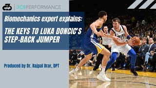 Luka Doncic's step-back jumper: Detailed biomechanics \& sports science breakdown