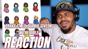 Drake - In The Bible (Official Audio) ft. Lil Durk, Giveon REACTION