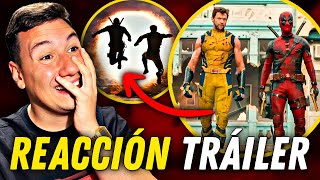 ÉPICA REACCIÓN TRAILER 2 de DEADPOOL & WOLVERINE 😱 ¡Me vuelvo loco! 😭🫶