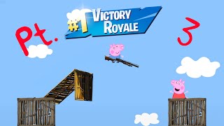 Peppa Pig Plays Fortnite PT. 3 (Funny Edit) by Yobx 41,411 views 2 years ago 3 minutes, 13 seconds