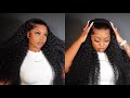 WATCH ME GET A 300% DENSITY 28” CURLY WIG INSTALLED AND STYLED😍 *pre-bleached/plucked* | AsteriaHair