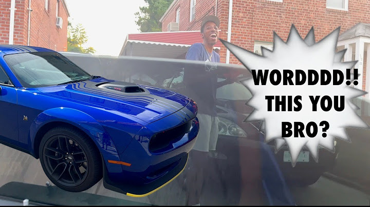 Surprising My Friend With My Brand New 2022 Dodge Challenger Widebody Scatpack Shaker