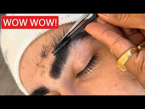 [ASMR] He Is Back with Extra Thick and Longer Eyebrows Than Before || Eyebrow Series #75