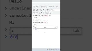 undefined in console #shorts #short