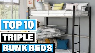 Best Triple Bunk Bed In 2025- Top 10 Triple Bunk Beds Review