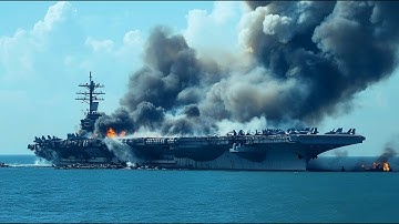 15 minutes ago: Russian Sukhoi Su-57 destroys US aircraft carrier in the Black Sea