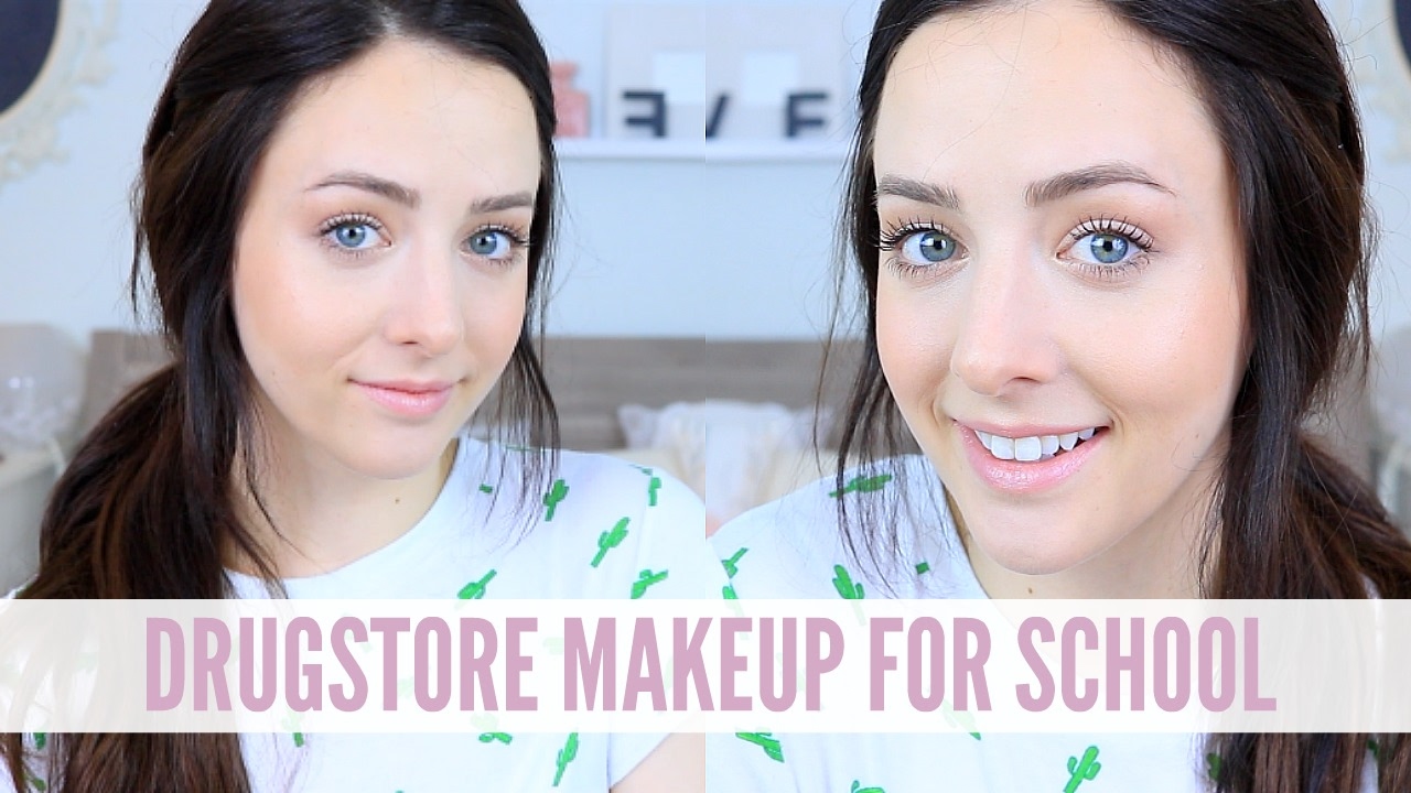 Drugstore Makeup Tutorial For School Natural Makeup Tutorial YouTube