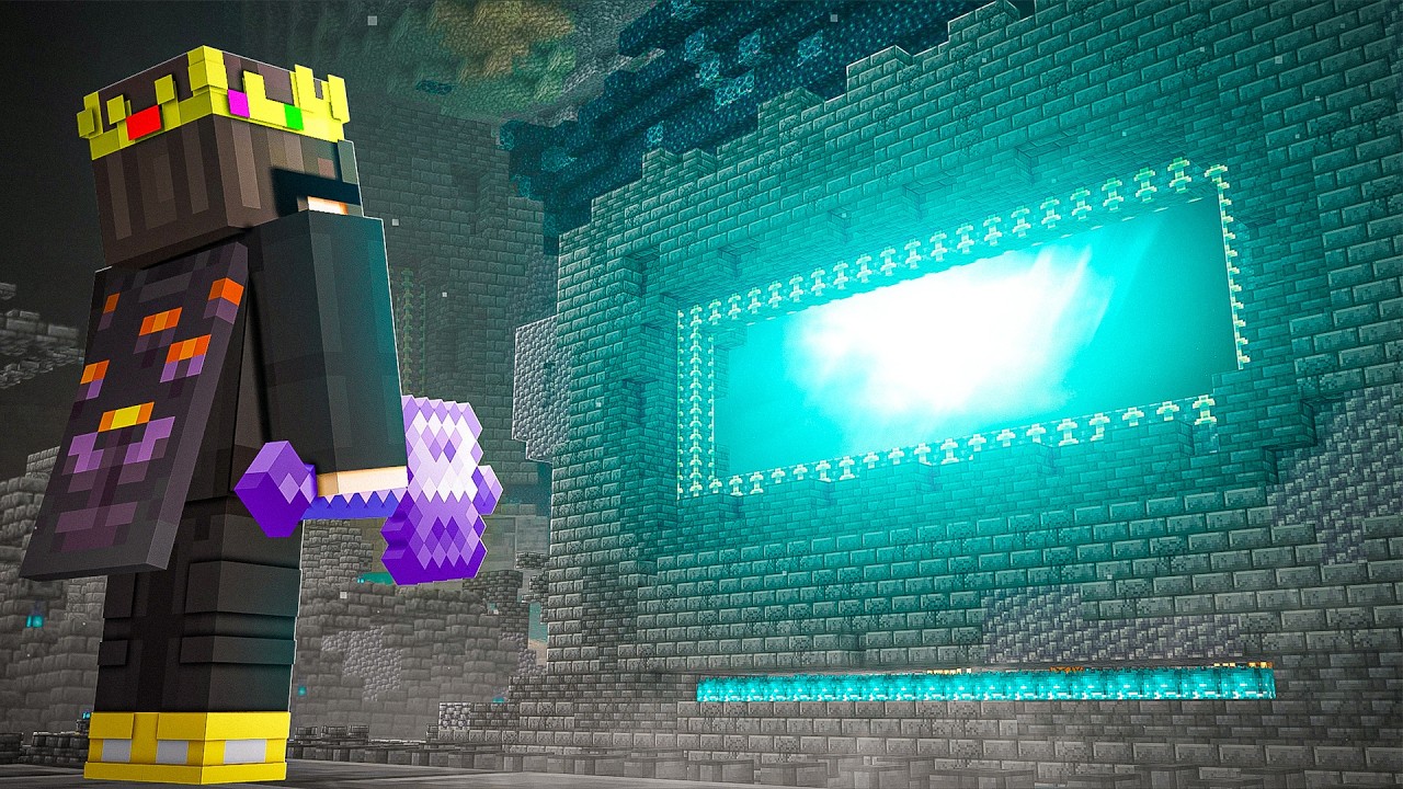 I Became The KING of Minecraft's New Dimension..!