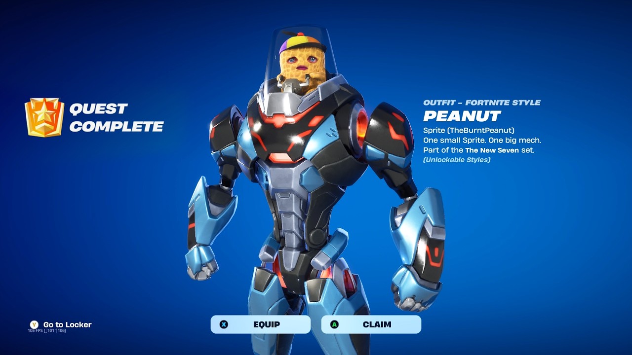 How to Find THE BURNT PEANUT Sprite in Fortnite Season 3! - YouTube
