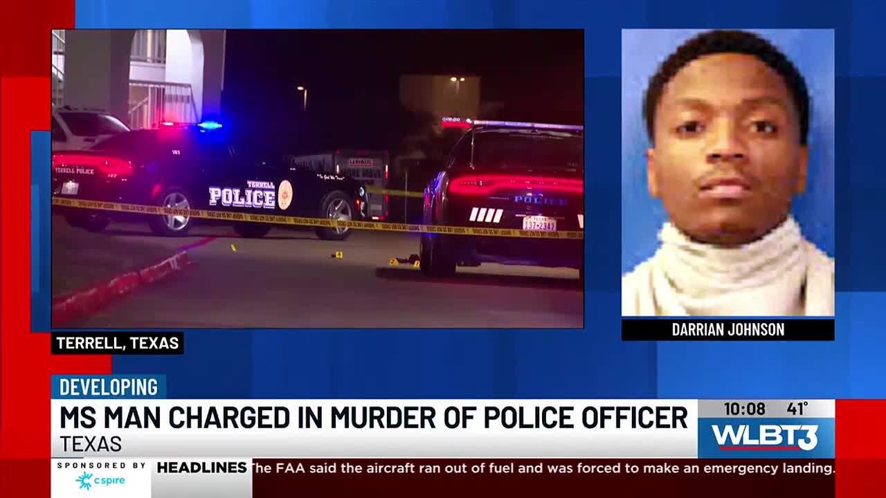 Mississippi man suspect in Texas police officer fatal shooting - YouTube