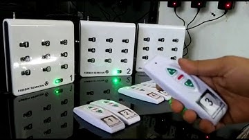 9 remote wireless calling system, FORBIX SEMICON, nurse call, peon call, panic alarm, made in India