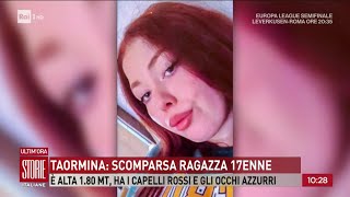 Taormina: scomparsa ragazza 17enne   - Storie italiane 09/05/2024