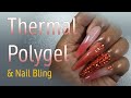 Polygel Nails WithTips | Thermal Polygel