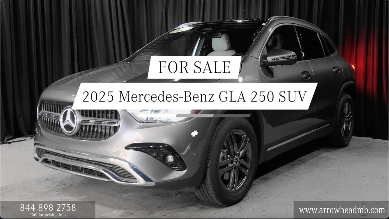 Certified Pre Owned 2025 Mercedes-Benz GLA 250 SUV Arrowhead MB Peoria