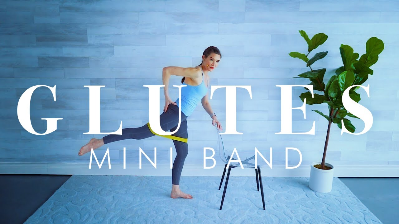 10 Minute Butt Workout with Mini Loop Resistance Band // Knee Friendly!