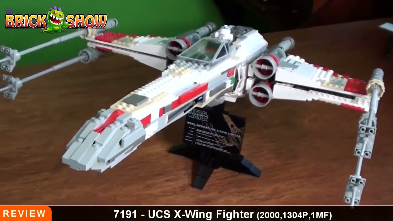 LEGO Star Wars UCS X-Wing Fighter Review - LEGO 7191 - YouTube