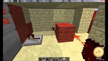 Minecraft Tutorial: 9 Digit Combination Lock(Episode1)