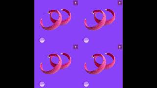 Pink Raffia Wrapped Hoop Earrings