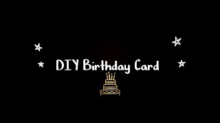 Make Birthday Card with Me | Birthday Card | Paper Roses | DIY Craft