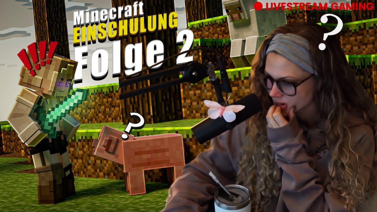 mein zweites Mal Minecraft | Einschulung von Jaron FOLGE 2