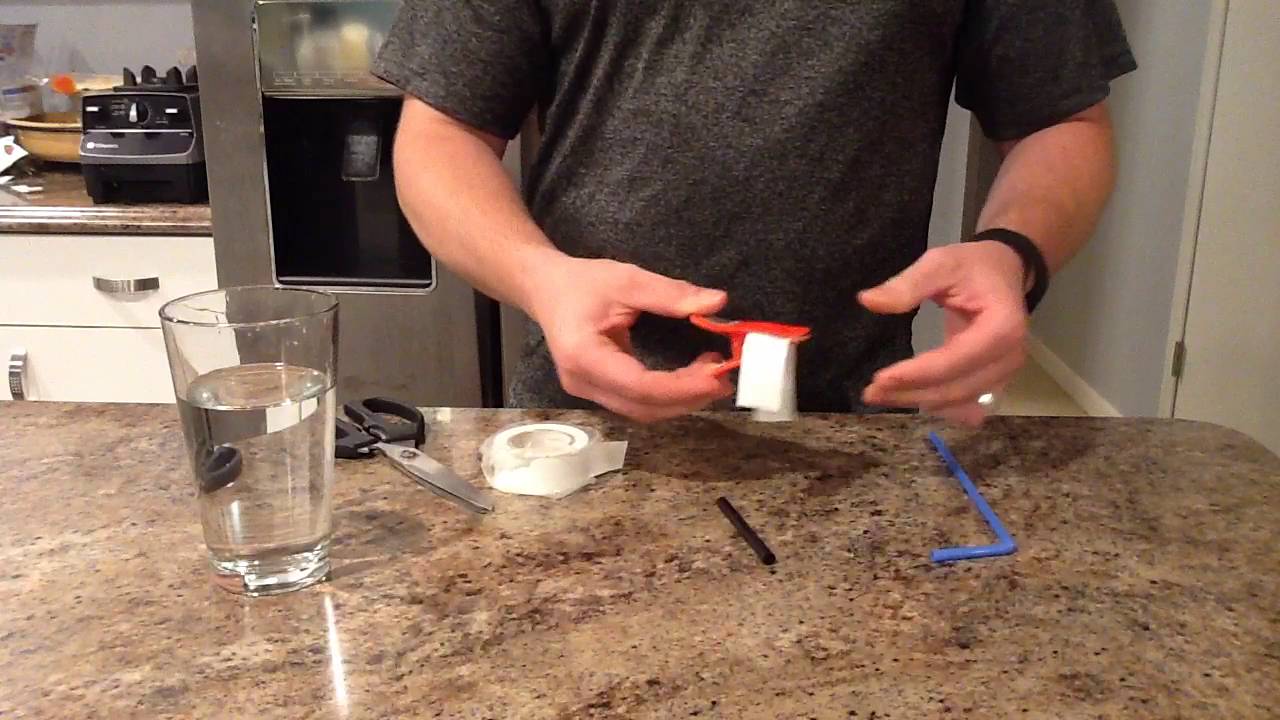 Straw Holder Assistive Device YouTube