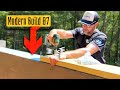 Modern Home Build | 07 | sill (mud) plates & foundation stucco coating