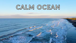 1 Hour Calm Ocean Sunset Drone Views | Relaxing Sea Ambient Music 4K screenshot 5