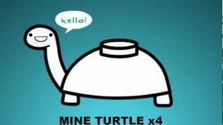 Video thumbnail of "Mine Turtle - ASDF Movie Theme Song + Lyrics [HD]"