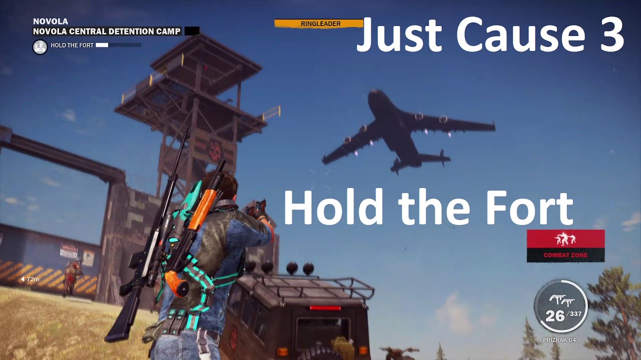 Hold the Fort - Free Prisoners - Just Cause 3 with Hindi/Urdu Commentary