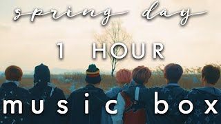 [1 HOUR] BTS - Spring Day (Music Box Version)