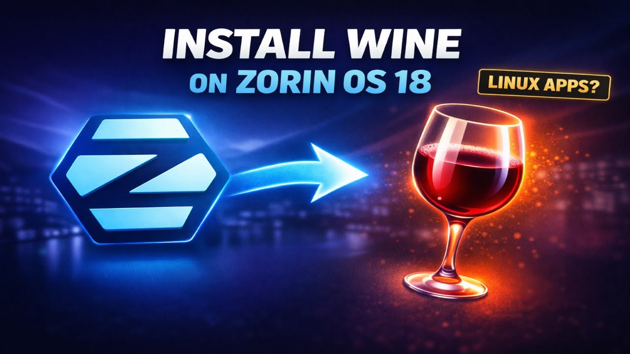 Как установить WineHQ на Zorin OS 18 с помощью команд терминала