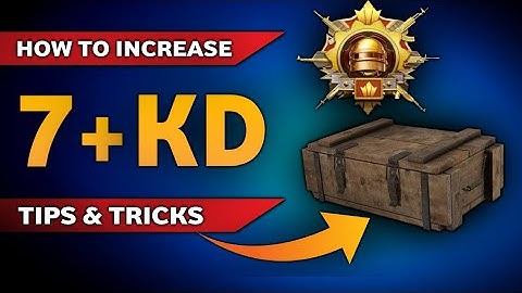 🔥7+ Fd/Kd Just Do This | How to Increase KD Ratio in Pubg Mobile | How to improve KD Ratio |