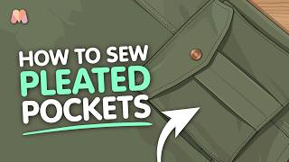 How to Sew Pleated Pockets | Sewing Tutorial