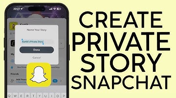 How to Create Private Story on Snapchat (2023)