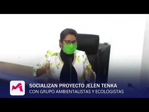 Socializan a colectivos proyecto de parque Jelen Tenka