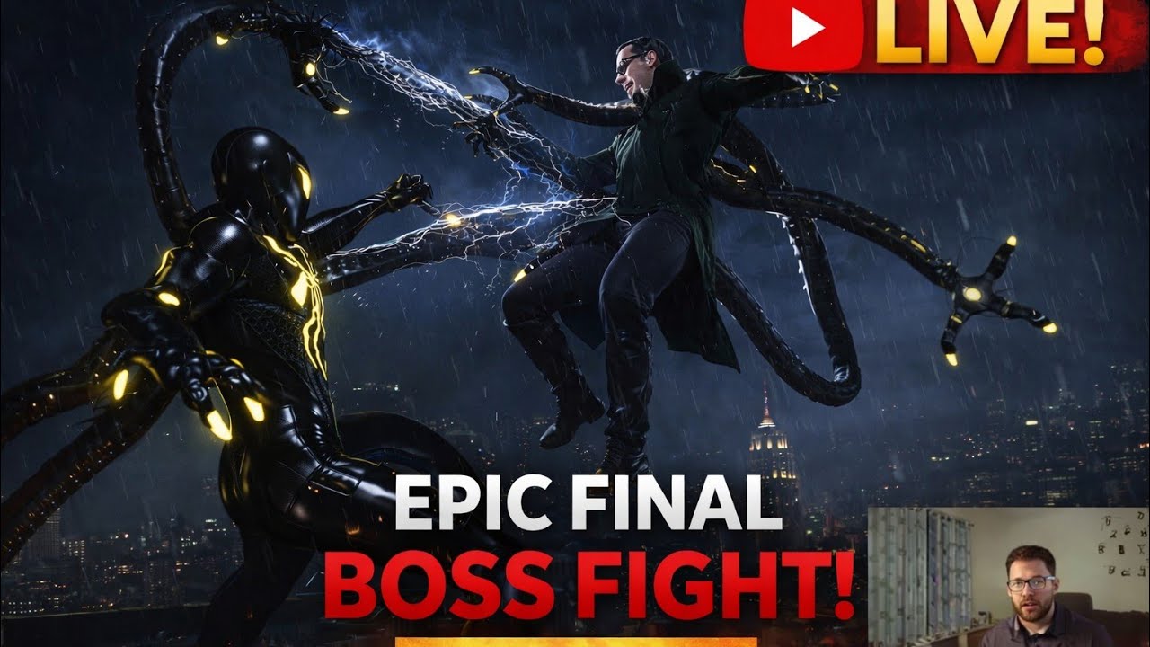 🕷️ LIVE: Spider-Man Remastered – Final Boss Fight!