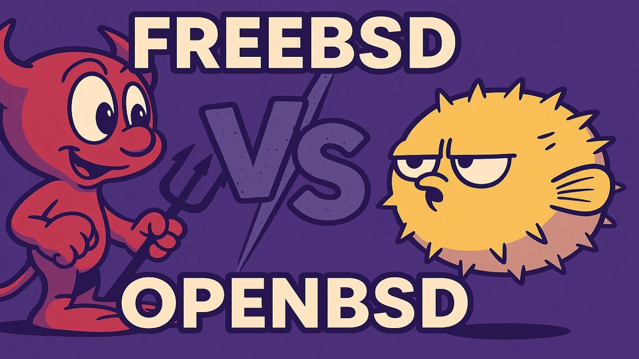 FreeBSD vs OpenBSD Short Talk About What Separates Them - YouTube